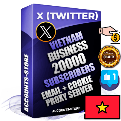 Professional Vietnamese PREMIUM X (Twitter) accounts of manual registration and farming for the FINANCE & BUSINESS niche with high trust history photos and tweets — fully themed and optimized for FINANCE & BUSINESS advertising and promotion — 20000 niche-related live active followers 2009–2014 registration year Verified Email (Included) + Cookie JSON for secure import and login to the account + User Agent + High-quality filling (Photo Header Posts). Fully ready for targeted campaigns and ad launches from any country. Perfectly hold ads without bans. Ideal for any earning schemes affiliate promotions and marketing projects. Quality unlimited IPv4 proxy server included. Professional Vietnamese PREMIUM X (Twitter) accounts of manual registration and farming for the FINANCE & BUSINESS niche with high trust history photos and tweets — fully themed and optimized for FINANCE & BUSINESS advertising and promotion — 20000 niche-related live active followers 2009–2014 registration year Verified Email (Included) + Cookie JSON for secure import and login to the account + User Agent + High-quality filling (Photo Header Posts). Fully ready for targeted campaigns and ad launches from any country. Perfectly hold ads without bans. Ideal for any earning schemes affiliate promotions and marketing projects. Quality unlimited IPv4 proxy server included.