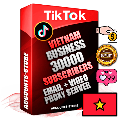 Professional Vietnamese PREMIUM TikTok accounts of manual registration and farming for the FINANCE & BUSINESS niche with high trust history profile photos and videos — fully themed and optimized for FINANCE & BUSINESS advertising and promotion — 30000 niche-related live active subscribers 2018–2022 registration years Verified Email (included) + Cookie JSON for secure import and login to the account + User Agent + high-quality content filling (profile photo banner and videos). Fully ready for targeted campaigns and ad launches from any country. Perfectly holds ads without bans. Ideal for any earning schemes affiliate promotions and marketing projects. Quality unlimited IPv4 proxy server included.