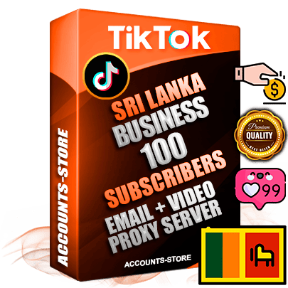 Professional Sri Lankan PREMIUM TikTok accounts of manual registration and farming for the FINANCE & BUSINESS niche with high trust history profile photos and videos — fully themed and optimized for FINANCE & BUSINESS advertising and promotion — 100 niche-related live active subscribers 2018–2022 registration years Verified Email (included) + Cookie JSON for secure import and login to the account + User Agent + high-quality content filling (profile photo banner and videos). Fully ready for targeted campaigns and ad launches from any country. Perfectly holds ads without bans. Ideal for any earning schemes affiliate promotions and marketing projects. Quality unlimited IPv4 proxy server included. Professional Sri Lankan PREMIUM TikTok accounts of manual registration and farming for the FINANCE & BUSINESS niche with high trust history profile photos and videos — fully themed and optimized for FINANCE & BUSINESS advertising and promotion — 100 niche-related live active subscribers 2018–2022 registration years Verified Email (included) + Cookie JSON for secure import and login to the account + User Agent + high-quality content filling (profile photo banner and videos). Fully ready for targeted campaigns and ad launches from any country. Perfectly holds ads without bans. Ideal for any earning schemes affiliate promotions and marketing projects. Quality unlimited IPv4 proxy server included.
