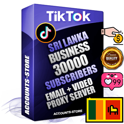 Professional Sri Lankan PREMIUM TikTok accounts of manual registration and farming for the FINANCE & BUSINESS niche with high trust history profile photos and videos — fully themed and optimized for FINANCE & BUSINESS advertising and promotion — 30000 niche-related live active subscribers 2018–2022 registration years Verified Email (included) + Cookie JSON for secure import and login to the account + User Agent + high-quality content filling (profile photo banner and videos). Fully ready for targeted campaigns and ad launches from any country. Perfectly holds ads without bans. Ideal for any earning schemes affiliate promotions and marketing projects. Quality unlimited IPv4 proxy server included.