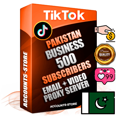 Professional Pakistani PREMIUM TikTok accounts of manual registration and farming for the FINANCE & BUSINESS niche with high trust history profile photos and videos — fully themed and optimized for FINANCE & BUSINESS advertising and promotion — 500 niche-related live active subscribers 2018–2022 registration years Verified Email (included) + Cookie JSON for secure import and login to the account + User Agent + high-quality content filling (profile photo banner and videos). Fully ready for targeted campaigns and ad launches from any country. Perfectly holds ads without bans. Ideal for any earning schemes affiliate promotions and marketing projects. Quality unlimited IPv4 proxy server included.