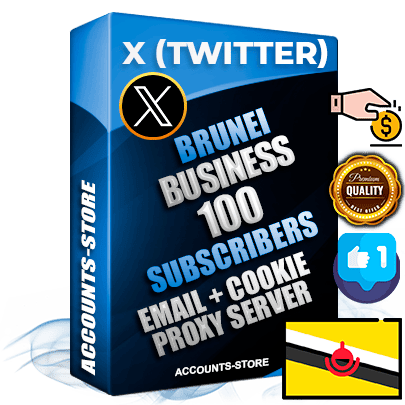 Professional Brunei PREMIUM X (Twitter) accounts of manual registration and farming for the FINANCE & BUSINESS niche with high trust history photos and tweets — fully themed and optimized for FINANCE & BUSINESS advertising and promotion — 100 niche-related live active followers 2009–2014 registration year Verified Email (Included) + Cookie JSON for secure import and login to the account + User Agent + High-quality filling (Photo Header Posts). Fully ready for targeted campaigns and ad launches from any country. Perfectly hold ads without bans. Ideal for any earning schemes affiliate promotions and marketing projects. Quality unlimited IPv4 proxy server included. Professional Brunei PREMIUM X (Twitter) accounts of manual registration and farming for the FINANCE & BUSINESS niche with high trust history photos and tweets — fully themed and optimized for FINANCE & BUSINESS advertising and promotion — 100 niche-related live active followers 2009–2014 registration year Verified Email (Included) + Cookie JSON for secure import and login to the account + User Agent + High-quality filling (Photo Header Posts). Fully ready for targeted campaigns and ad launches from any country. Perfectly hold ads without bans. Ideal for any earning schemes affiliate promotions and marketing projects. Quality unlimited IPv4 proxy server included.