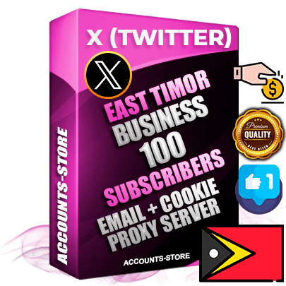 Professional Timorese PREMIUM X (Twitter) accounts of manual registration and farming for the FINANCE & BUSINESS niche with high trust history photos and tweets — fully themed and optimized for FINANCE & BUSINESS advertising and promotion — 100 niche-related live active followers 2009–2014 registration year Verified Email (Included) + Cookie JSON for secure import and login to the account + User Agent + High-quality filling (Photo Header Posts). Fully ready for targeted campaigns and ad launches from any country. Perfectly hold ads without bans. Ideal for any earning schemes affiliate promotions and marketing projects. Quality unlimited IPv4 proxy server included. Professional Timorese PREMIUM X (Twitter) accounts of manual registration and farming for the FINANCE & BUSINESS niche with high trust history photos and tweets — fully themed and optimized for FINANCE & BUSINESS advertising and promotion — 100 niche-related live active followers 2009–2014 registration year Verified Email (Included) + Cookie JSON for secure import and login to the account + User Agent + High-quality filling (Photo Header Posts). Fully ready for targeted campaigns and ad launches from any country. Perfectly hold ads without bans. Ideal for any earning schemes affiliate promotions and marketing projects. Quality unlimited IPv4 proxy server included.