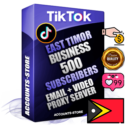 Professional Timorese PREMIUM TikTok accounts of manual registration and farming for the FINANCE & BUSINESS niche with high trust history profile photos and videos — fully themed and optimized for FINANCE & BUSINESS advertising and promotion — 500 niche-related live active subscribers 2018–2022 registration years Verified Email (included) + Cookie JSON for secure import and login to the account + User Agent + high-quality content filling (profile photo banner and videos). Fully ready for targeted campaigns and ad launches from any country. Perfectly holds ads without bans. Ideal for any earning schemes affiliate promotions and marketing projects. Quality unlimited IPv4 proxy server included.