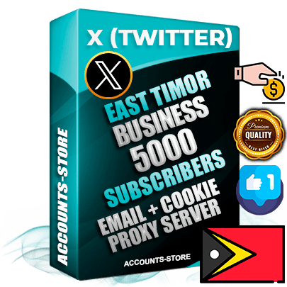Professional Timorese PREMIUM X (Twitter) accounts of manual registration and farming for the FINANCE & BUSINESS niche with high trust history photos and tweets — fully themed and optimized for FINANCE & BUSINESS advertising and promotion — 5000 niche-related live active followers 2009–2014 registration year Verified Email (Included) + Cookie JSON for secure import and login to the account + User Agent + High-quality filling (Photo Header Posts). Fully ready for targeted campaigns and ad launches from any country. Perfectly hold ads without bans. Ideal for any earning schemes affiliate promotions and marketing projects. Quality unlimited IPv4 proxy server included. Professional Timorese PREMIUM X (Twitter) accounts of manual registration and farming for the FINANCE & BUSINESS niche with high trust history photos and tweets — fully themed and optimized for FINANCE & BUSINESS advertising and promotion — 5000 niche-related live active followers 2009–2014 registration year Verified Email (Included) + Cookie JSON for secure import and login to the account + User Agent + High-quality filling (Photo Header Posts). Fully ready for targeted campaigns and ad launches from any country. Perfectly hold ads without bans. Ideal for any earning schemes affiliate promotions and marketing projects. Quality unlimited IPv4 proxy server included.