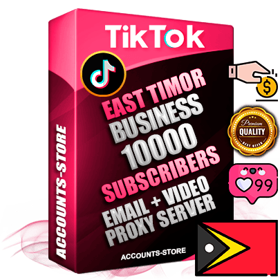 Professional Timorese PREMIUM TikTok accounts of manual registration and farming for the FINANCE & BUSINESS niche with high trust history profile photos and videos — fully themed and optimized for FINANCE & BUSINESS advertising and promotion — 10000 niche-related live active subscribers 2018–2022 registration years Verified Email (included) + Cookie JSON for secure import and login to the account + User Agent + high-quality content filling (profile photo banner and videos). Fully ready for targeted campaigns and ad launches from any country. Perfectly holds ads without bans. Ideal for any earning schemes affiliate promotions and marketing projects. Quality unlimited IPv4 proxy server included.
