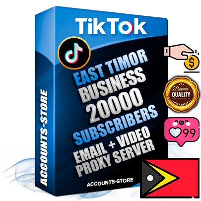 Professional Timorese PREMIUM TikTok accounts of manual registration and farming for the FINANCE & BUSINESS niche with high trust history profile photos and videos — fully themed and optimized for FINANCE & BUSINESS advertising and promotion — 20000 niche-related live active subscribers 2018–2022 registration years Verified Email (included) + Cookie JSON for secure import and login to the account + User Agent + high-quality content filling (profile photo banner and videos). Fully ready for targeted campaigns and ad launches from any country. Perfectly holds ads without bans. Ideal for any earning schemes affiliate promotions and marketing projects. Quality unlimited IPv4 proxy server included.