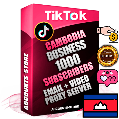 Professional Cambodian PREMIUM TikTok accounts of manual registration and farming for the FINANCE & BUSINESS niche with high trust history profile photos and videos — fully themed and optimized for FINANCE & BUSINESS advertising and promotion — 1000 niche-related live active subscribers 2018–2022 registration years Verified Email (included) + Cookie JSON for secure import and login to the account + User Agent + high-quality content filling (profile photo banner and videos). Fully ready for targeted campaigns and ad launches from any country. Perfectly holds ads without bans. Ideal for any earning schemes affiliate promotions and marketing projects. Quality unlimited IPv4 proxy server included.