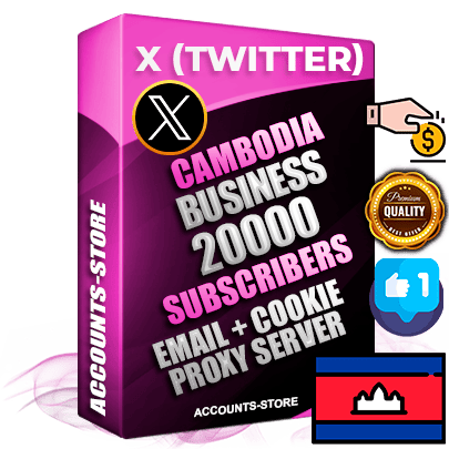 Professional Cambodian PREMIUM X (Twitter) accounts of manual registration and farming for the FINANCE & BUSINESS niche with high trust history photos and tweets — fully themed and optimized for FINANCE & BUSINESS advertising and promotion — 20000 niche-related live active followers 2009–2014 registration year Verified Email (Included) + Cookie JSON for secure import and login to the account + User Agent + High-quality filling (Photo Header Posts). Fully ready for targeted campaigns and ad launches from any country. Perfectly hold ads without bans. Ideal for any earning schemes affiliate promotions and marketing projects. Quality unlimited IPv4 proxy server included.
