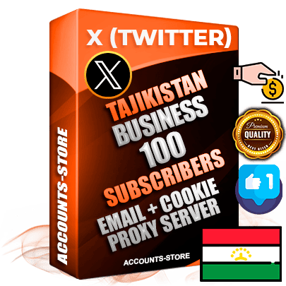 Professional Tajik PREMIUM X (Twitter) accounts of manual registration and farming for the FINANCE & BUSINESS niche with high trust history photos and tweets — fully themed and optimized for FINANCE & BUSINESS advertising and promotion — 100 niche-related live active followers 2009–2014 registration year Verified Email (Included) + Cookie JSON for secure import and login to the account + User Agent + High-quality filling (Photo Header Posts). Fully ready for targeted campaigns and ad launches from any country. Perfectly hold ads without bans. Ideal for any earning schemes affiliate promotions and marketing projects. Quality unlimited IPv4 proxy server included. Professional Tajik PREMIUM X (Twitter) accounts of manual registration and farming for the FINANCE & BUSINESS niche with high trust history photos and tweets — fully themed and optimized for FINANCE & BUSINESS advertising and promotion — 100 niche-related live active followers 2009–2014 registration year Verified Email (Included) + Cookie JSON for secure import and login to the account + User Agent + High-quality filling (Photo Header Posts). Fully ready for targeted campaigns and ad launches from any country. Perfectly hold ads without bans. Ideal for any earning schemes affiliate promotions and marketing projects. Quality unlimited IPv4 proxy server included.