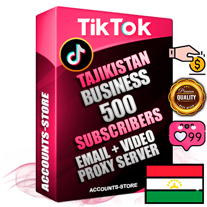 Professional Tajik PREMIUM TikTok accounts of manual registration and farming for the FINANCE & BUSINESS niche with high trust history profile photos and videos — fully themed and optimized for FINANCE & BUSINESS advertising and promotion — 500 niche-related live active subscribers 2018–2022 registration years Verified Email (included) + Cookie JSON for secure import and login to the account + User Agent + high-quality content filling (profile photo banner and videos). Fully ready for targeted campaigns and ad launches from any country. Perfectly holds ads without bans. Ideal for any earning schemes affiliate promotions and marketing projects. Quality unlimited IPv4 proxy server included.