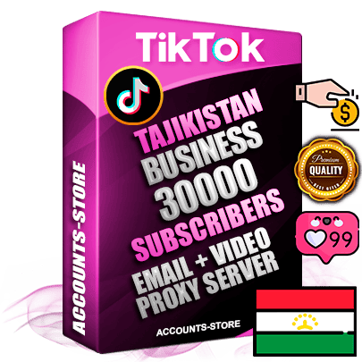 Professional Tajik PREMIUM TikTok accounts of manual registration and farming for the FINANCE & BUSINESS niche with high trust history profile photos and videos — fully themed and optimized for FINANCE & BUSINESS advertising and promotion — 30000 niche-related live active subscribers 2018–2022 registration years Verified Email (included) + Cookie JSON for secure import and login to the account + User Agent + high-quality content filling (profile photo banner and videos). Fully ready for targeted campaigns and ad launches from any country. Perfectly holds ads without bans. Ideal for any earning schemes affiliate promotions and marketing projects. Quality unlimited IPv4 proxy server included. Professional Tajik PREMIUM TikTok accounts of manual registration and farming for the FINANCE & BUSINESS niche with high trust history profile photos and videos — fully themed and optimized for FINANCE & BUSINESS advertising and promotion — 30000 niche-related live active subscribers 2018–2022 registration years Verified Email (included) + Cookie JSON for secure import and login to the account + User Agent + high-quality content filling (profile photo banner and videos). Fully ready for targeted campaigns and ad launches from any country. Perfectly holds ads without bans. Ideal for any earning schemes affiliate promotions and marketing projects. Quality unlimited IPv4 proxy server included.