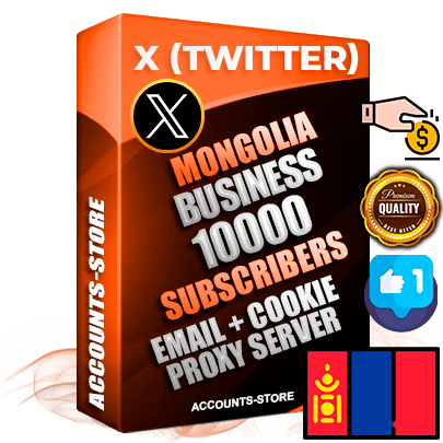 Professional Mongolian PREMIUM X (Twitter) accounts of manual registration and farming for the FINANCE & BUSINESS niche with high trust history photos and tweets — fully themed and optimized for FINANCE & BUSINESS advertising and promotion — 10000 niche-related live active followers 2009–2014 registration year Verified Email (Included) + Cookie JSON for secure import and login to the account + User Agent + High-quality filling (Photo Header Posts). Fully ready for targeted campaigns and ad launches from any country. Perfectly hold ads without bans. Ideal for any earning schemes affiliate promotions and marketing projects. Quality unlimited IPv4 proxy server included.