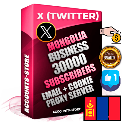 Professional Mongolian PREMIUM X (Twitter) accounts of manual registration and farming for the FINANCE & BUSINESS niche with high trust history photos and tweets — fully themed and optimized for FINANCE & BUSINESS advertising and promotion — 30000 niche-related live active followers 2009–2014 registration year Verified Email (Included) + Cookie JSON for secure import and login to the account + User Agent + High-quality filling (Photo Header Posts). Fully ready for targeted campaigns and ad launches from any country. Perfectly hold ads without bans. Ideal for any earning schemes affiliate promotions and marketing projects. Quality unlimited IPv4 proxy server included.