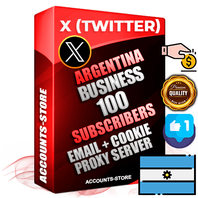 Professional Argentinian PREMIUM X (Twitter) accounts of manual registration and farming for the FINANCE & BUSINESS niche with high trust history photos and tweets — fully themed and optimized for FINANCE & BUSINESS advertising and promotion — 100 niche-related live active followers 2009–2014 registration year Verified Email (Included) + Cookie JSON for secure import and login to the account + User Agent + High-quality filling (Photo Header Posts). Fully ready for targeted campaigns and ad launches from any country. Perfectly hold ads without bans. Ideal for any earning schemes affiliate promotions and marketing projects. Quality unlimited IPv4 proxy server included.