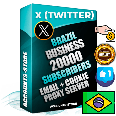 Professional Brazilian PREMIUM X (Twitter) accounts of manual registration and farming for the FINANCE & BUSINESS niche with high trust history photos and tweets — fully themed and optimized for FINANCE & BUSINESS advertising and promotion — 20000 niche-related live active followers 2009–2014 registration year Verified Email (Included) + Cookie JSON for secure import and login to the account + User Agent + High-quality filling (Photo Header Posts). Fully ready for targeted campaigns and ad launches from any country. Perfectly hold ads without bans. Ideal for any earning schemes affiliate promotions and marketing projects. Quality unlimited IPv4 proxy server included.