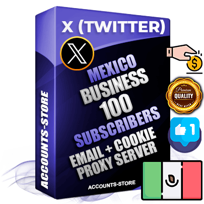 Professional Mexican PREMIUM X (Twitter) accounts of manual registration and farming for the FINANCE & BUSINESS niche with high trust history photos and tweets — fully themed and optimized for FINANCE & BUSINESS advertising and promotion — 100 niche-related live active followers 2009–2014 registration year Verified Email (Included) + Cookie JSON for secure import and login to the account + User Agent + High-quality filling (Photo Header Posts). Fully ready for targeted campaigns and ad launches from any country. Perfectly hold ads without bans. Ideal for any earning schemes affiliate promotions and marketing projects. Quality unlimited IPv4 proxy server included.