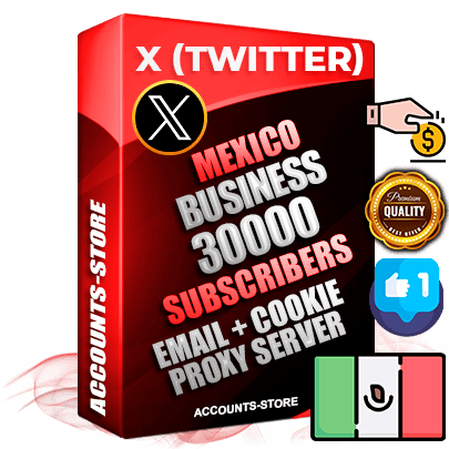Professional Mexican PREMIUM X (Twitter) accounts of manual registration and farming for the FINANCE & BUSINESS niche with high trust history photos and tweets — fully themed and optimized for FINANCE & BUSINESS advertising and promotion — 30000 niche-related live active followers 2009–2014 registration year Verified Email (Included) + Cookie JSON for secure import and login to the account + User Agent + High-quality filling (Photo Header Posts). Fully ready for targeted campaigns and ad launches from any country. Perfectly hold ads without bans. Ideal for any earning schemes affiliate promotions and marketing projects. Quality unlimited IPv4 proxy server included. Professional Mexican PREMIUM X (Twitter) accounts of manual registration and farming for the FINANCE & BUSINESS niche with high trust history photos and tweets — fully themed and optimized for FINANCE & BUSINESS advertising and promotion — 30000 niche-related live active followers 2009–2014 registration year Verified Email (Included) + Cookie JSON for secure import and login to the account + User Agent + High-quality filling (Photo Header Posts). Fully ready for targeted campaigns and ad launches from any country. Perfectly hold ads without bans. Ideal for any earning schemes affiliate promotions and marketing projects. Quality unlimited IPv4 proxy server included.