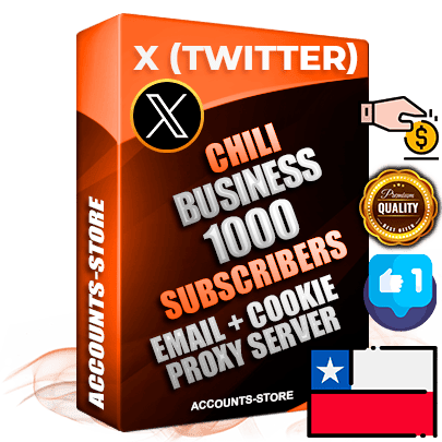 Professional Chilean PREMIUM X (Twitter) accounts of manual registration and farming for the FINANCE & BUSINESS niche with high trust history photos and tweets — fully themed and optimized for FINANCE & BUSINESS advertising and promotion — 1000 niche-related live active followers 2009–2014 registration year Verified Email (Included) + Cookie JSON for secure import and login to the account + User Agent + High-quality filling (Photo Header Posts). Fully ready for targeted campaigns and ad launches from any country. Perfectly hold ads without bans. Ideal for any earning schemes affiliate promotions and marketing projects. Quality unlimited IPv4 proxy server included. Professional Chilean PREMIUM X (Twitter) accounts of manual registration and farming for the FINANCE & BUSINESS niche with high trust history photos and tweets — fully themed and optimized for FINANCE & BUSINESS advertising and promotion — 1000 niche-related live active followers 2009–2014 registration year Verified Email (Included) + Cookie JSON for secure import and login to the account + User Agent + High-quality filling (Photo Header Posts). Fully ready for targeted campaigns and ad launches from any country. Perfectly hold ads without bans. Ideal for any earning schemes affiliate promotions and marketing projects. Quality unlimited IPv4 proxy server included.