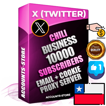 Professional Chilean PREMIUM X (Twitter) accounts of manual registration and farming for the FINANCE & BUSINESS niche with high trust history photos and tweets — fully themed and optimized for FINANCE & BUSINESS advertising and promotion — 10000 niche-related live active followers 2009–2014 registration year Verified Email (Included) + Cookie JSON for secure import and login to the account + User Agent + High-quality filling (Photo Header Posts). Fully ready for targeted campaigns and ad launches from any country. Perfectly hold ads without bans. Ideal for any earning schemes affiliate promotions and marketing projects. Quality unlimited IPv4 proxy server included. Professional Chilean PREMIUM X (Twitter) accounts of manual registration and farming for the FINANCE & BUSINESS niche with high trust history photos and tweets — fully themed and optimized for FINANCE & BUSINESS advertising and promotion — 10000 niche-related live active followers 2009–2014 registration year Verified Email (Included) + Cookie JSON for secure import and login to the account + User Agent + High-quality filling (Photo Header Posts). Fully ready for targeted campaigns and ad launches from any country. Perfectly hold ads without bans. Ideal for any earning schemes affiliate promotions and marketing projects. Quality unlimited IPv4 proxy server included.
