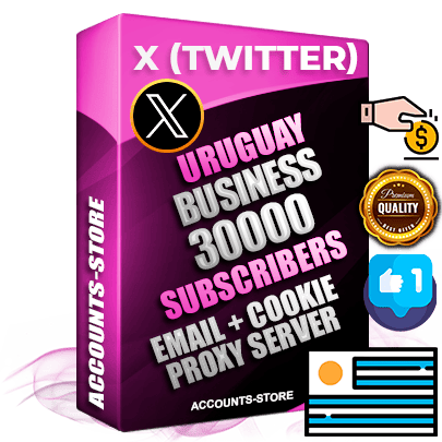 Professional Uruguayan PREMIUM X (Twitter) accounts of manual registration and farming for the FINANCE & BUSINESS niche with high trust history photos and tweets — fully themed and optimized for FINANCE & BUSINESS advertising and promotion — 30000 niche-related live active followers 2009–2014 registration year Verified Email (Included) + Cookie JSON for secure import and login to the account + User Agent + High-quality filling (Photo Header Posts). Fully ready for targeted campaigns and ad launches from any country. Perfectly hold ads without bans. Ideal for any earning schemes affiliate promotions and marketing projects. Quality unlimited IPv4 proxy server included. Professional Uruguayan PREMIUM X (Twitter) accounts of manual registration and farming for the FINANCE & BUSINESS niche with high trust history photos and tweets — fully themed and optimized for FINANCE & BUSINESS advertising and promotion — 30000 niche-related live active followers 2009–2014 registration year Verified Email (Included) + Cookie JSON for secure import and login to the account + User Agent + High-quality filling (Photo Header Posts). Fully ready for targeted campaigns and ad launches from any country. Perfectly hold ads without bans. Ideal for any earning schemes affiliate promotions and marketing projects. Quality unlimited IPv4 proxy server included.