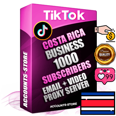 Professional Costa Rican PREMIUM TikTok accounts of manual registration and farming for the FINANCE & BUSINESS niche with high trust history profile photos and videos — fully themed and optimized for FINANCE & BUSINESS advertising and promotion — 1000 niche-related live active subscribers 2018–2022 registration years Verified Email (included) + Cookie JSON for secure import and login to the account + User Agent + high-quality content filling (profile photo banner and videos). Fully ready for targeted campaigns and ad launches from any country. Perfectly holds ads without bans. Ideal for any earning schemes affiliate promotions and marketing projects. Quality unlimited IPv4 proxy server included.