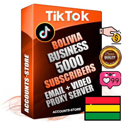Professional Bolivian PREMIUM TikTok accounts of manual registration and farming for the FINANCE & BUSINESS niche with high trust history profile photos and videos — fully themed and optimized for FINANCE & BUSINESS advertising and promotion — 5000 niche-related live active subscribers 2018–2022 registration years Verified Email (included) + Cookie JSON for secure import and login to the account + User Agent + high-quality content filling (profile photo banner and videos). Fully ready for targeted campaigns and ad launches from any country. Perfectly holds ads without bans. Ideal for any earning schemes affiliate promotions and marketing projects. Quality unlimited IPv4 proxy server included.