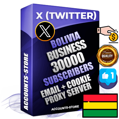 Professional Bolivian PREMIUM X (Twitter) accounts of manual registration and farming for the FINANCE & BUSINESS niche with high trust history photos and tweets — fully themed and optimized for FINANCE & BUSINESS advertising and promotion — 30000 niche-related live active followers 2009–2014 registration year Verified Email (Included) + Cookie JSON for secure import and login to the account + User Agent + High-quality filling (Photo Header Posts). Fully ready for targeted campaigns and ad launches from any country. Perfectly hold ads without bans. Ideal for any earning schemes affiliate promotions and marketing projects. Quality unlimited IPv4 proxy server included.