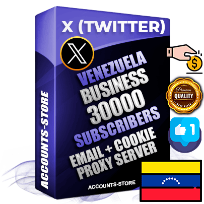 Professional Venezuelan PREMIUM X (Twitter) accounts of manual registration and farming for the FINANCE & BUSINESS niche with high trust history photos and tweets — fully themed and optimized for FINANCE & BUSINESS advertising and promotion — 30000 niche-related live active followers 2009–2014 registration year Verified Email (Included) + Cookie JSON for secure import and login to the account + User Agent + High-quality filling (Photo Header Posts). Fully ready for targeted campaigns and ad launches from any country. Perfectly hold ads without bans. Ideal for any earning schemes affiliate promotions and marketing projects. Quality unlimited IPv4 proxy server included. Professional Venezuelan PREMIUM X (Twitter) accounts of manual registration and farming for the FINANCE & BUSINESS niche with high trust history photos and tweets — fully themed and optimized for FINANCE & BUSINESS advertising and promotion — 30000 niche-related live active followers 2009–2014 registration year Verified Email (Included) + Cookie JSON for secure import and login to the account + User Agent + High-quality filling (Photo Header Posts). Fully ready for targeted campaigns and ad launches from any country. Perfectly hold ads without bans. Ideal for any earning schemes affiliate promotions and marketing projects. Quality unlimited IPv4 proxy server included.