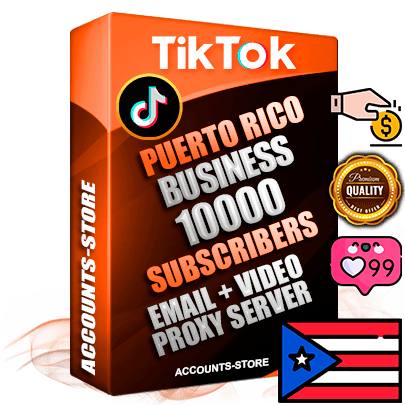 Professional Puerto Rican PREMIUM TikTok accounts of manual registration and farming for the FINANCE & BUSINESS niche with high trust history profile photos and videos — fully themed and optimized for FINANCE & BUSINESS advertising and promotion — 10000 niche-related live active subscribers 2018–2022 registration years Verified Email (included) + Cookie JSON for secure import and login to the account + User Agent + high-quality content filling (profile photo banner and videos). Fully ready for targeted campaigns and ad launches from any country. Perfectly holds ads without bans. Ideal for any earning schemes affiliate promotions and marketing projects. Quality unlimited IPv4 proxy server included.