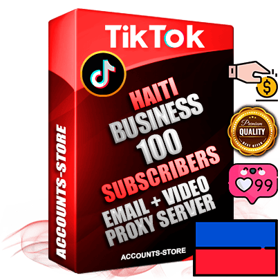 Professional Haitian PREMIUM TikTok accounts of manual registration and farming for the FINANCE & BUSINESS niche with high trust history profile photos and videos — fully themed and optimized for FINANCE & BUSINESS advertising and promotion — 100 niche-related live active subscribers 2018–2022 registration years Verified Email (included) + Cookie JSON for secure import and login to the account + User Agent + high-quality content filling (profile photo banner and videos). Fully ready for targeted campaigns and ad launches from any country. Perfectly holds ads without bans. Ideal for any earning schemes affiliate promotions and marketing projects. Quality unlimited IPv4 proxy server included.