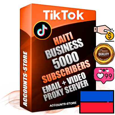 Professional Haitian PREMIUM TikTok accounts of manual registration and farming for the FINANCE & BUSINESS niche with high trust history profile photos and videos — fully themed and optimized for FINANCE & BUSINESS advertising and promotion — 5000 niche-related live active subscribers 2018–2022 registration years Verified Email (included) + Cookie JSON for secure import and login to the account + User Agent + high-quality content filling (profile photo banner and videos). Fully ready for targeted campaigns and ad launches from any country. Perfectly holds ads without bans. Ideal for any earning schemes affiliate promotions and marketing projects. Quality unlimited IPv4 proxy server included.