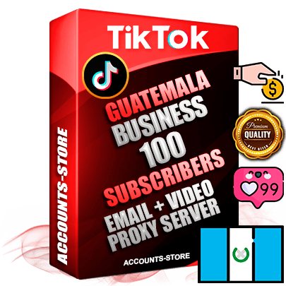 Professional Guatemalan PREMIUM TikTok accounts of manual registration and farming for the FINANCE & BUSINESS niche with high trust history profile photos and videos — fully themed and optimized for FINANCE & BUSINESS advertising and promotion — 100 niche-related live active subscribers 2018–2022 registration years Verified Email (included) + Cookie JSON for secure import and login to the account + User Agent + high-quality content filling (profile photo banner and videos). Fully ready for targeted campaigns and ad launches from any country. Perfectly holds ads without bans. Ideal for any earning schemes affiliate promotions and marketing projects. Quality unlimited IPv4 proxy server included. Professional Guatemalan PREMIUM TikTok accounts of manual registration and farming for the FINANCE & BUSINESS niche with high trust history profile photos and videos — fully themed and optimized for FINANCE & BUSINESS advertising and promotion — 100 niche-related live active subscribers 2018–2022 registration years Verified Email (included) + Cookie JSON for secure import and login to the account + User Agent + high-quality content filling (profile photo banner and videos). Fully ready for targeted campaigns and ad launches from any country. Perfectly holds ads without bans. Ideal for any earning schemes affiliate promotions and marketing projects. Quality unlimited IPv4 proxy server included.