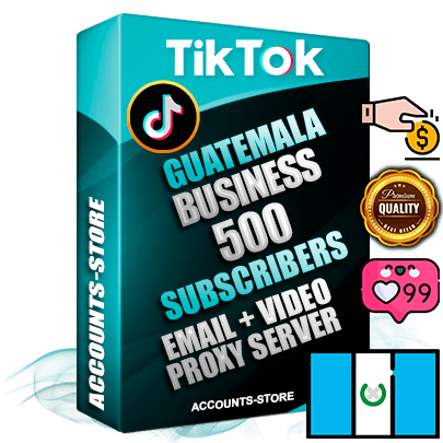Professional Guatemalan PREMIUM TikTok accounts of manual registration and farming for the FINANCE & BUSINESS niche with high trust history profile photos and videos — fully themed and optimized for FINANCE & BUSINESS advertising and promotion — 500 niche-related live active subscribers 2018–2022 registration years Verified Email (included) + Cookie JSON for secure import and login to the account + User Agent + high-quality content filling (profile photo banner and videos). Fully ready for targeted campaigns and ad launches from any country. Perfectly holds ads without bans. Ideal for any earning schemes affiliate promotions and marketing projects. Quality unlimited IPv4 proxy server included. Professional Guatemalan PREMIUM TikTok accounts of manual registration and farming for the FINANCE & BUSINESS niche with high trust history profile photos and videos — fully themed and optimized for FINANCE & BUSINESS advertising and promotion — 500 niche-related live active subscribers 2018–2022 registration years Verified Email (included) + Cookie JSON for secure import and login to the account + User Agent + high-quality content filling (profile photo banner and videos). Fully ready for targeted campaigns and ad launches from any country. Perfectly holds ads without bans. Ideal for any earning schemes affiliate promotions and marketing projects. Quality unlimited IPv4 proxy server included.