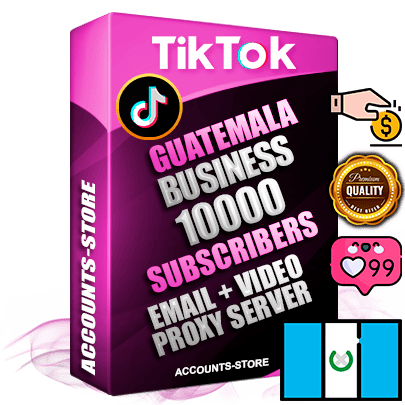 Professional Guatemalan PREMIUM TikTok accounts of manual registration and farming for the FINANCE & BUSINESS niche with high trust history profile photos and videos — fully themed and optimized for FINANCE & BUSINESS advertising and promotion — 10000 niche-related live active subscribers 2018–2022 registration years Verified Email (included) + Cookie JSON for secure import and login to the account + User Agent + high-quality content filling (profile photo banner and videos). Fully ready for targeted campaigns and ad launches from any country. Perfectly holds ads without bans. Ideal for any earning schemes affiliate promotions and marketing projects. Quality unlimited IPv4 proxy server included.