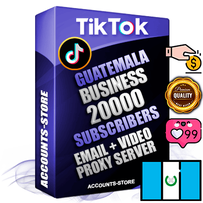 Professional Guatemalan PREMIUM TikTok accounts of manual registration and farming for the FINANCE & BUSINESS niche with high trust history profile photos and videos — fully themed and optimized for FINANCE & BUSINESS advertising and promotion — 20000 niche-related live active subscribers 2018–2022 registration years Verified Email (included) + Cookie JSON for secure import and login to the account + User Agent + high-quality content filling (profile photo banner and videos). Fully ready for targeted campaigns and ad launches from any country. Perfectly holds ads without bans. Ideal for any earning schemes affiliate promotions and marketing projects. Quality unlimited IPv4 proxy server included.