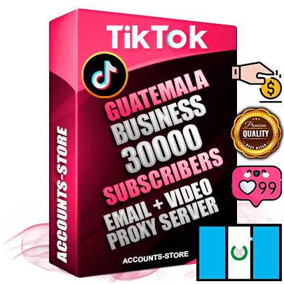 Professional Guatemalan PREMIUM TikTok accounts of manual registration and farming for the FINANCE & BUSINESS niche with high trust history profile photos and videos — fully themed and optimized for FINANCE & BUSINESS advertising and promotion — 30000 niche-related live active subscribers 2018–2022 registration years Verified Email (included) + Cookie JSON for secure import and login to the account + User Agent + high-quality content filling (profile photo banner and videos). Fully ready for targeted campaigns and ad launches from any country. Perfectly holds ads without bans. Ideal for any earning schemes affiliate promotions and marketing projects. Quality unlimited IPv4 proxy server included.