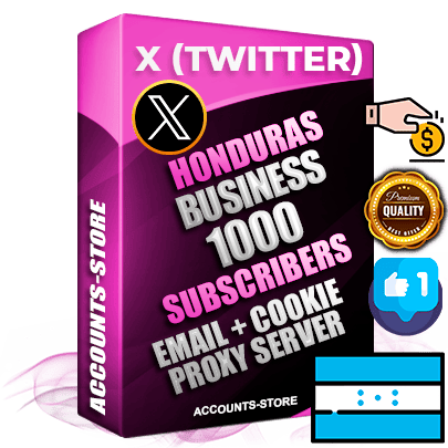Professional Honduran PREMIUM X (Twitter) accounts of manual registration and farming for the FINANCE & BUSINESS niche with high trust history photos and tweets — fully themed and optimized for FINANCE & BUSINESS advertising and promotion — 1000 niche-related live active followers 2009–2014 registration year Verified Email (Included) + Cookie JSON for secure import and login to the account + User Agent + High-quality filling (Photo Header Posts). Fully ready for targeted campaigns and ad launches from any country. Perfectly hold ads without bans. Ideal for any earning schemes affiliate promotions and marketing projects. Quality unlimited IPv4 proxy server included.