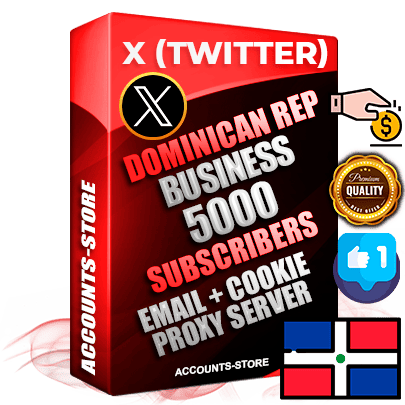 Professional Dominican PREMIUM X (Twitter) accounts of manual registration and farming for the FINANCE & BUSINESS niche with high trust history photos and tweets — fully themed and optimized for FINANCE & BUSINESS advertising and promotion — 5000 niche-related live active followers 2009–2014 registration year Verified Email (Included) + Cookie JSON for secure import and login to the account + User Agent + High-quality filling (Photo Header Posts). Fully ready for targeted campaigns and ad launches from any country. Perfectly hold ads without bans. Ideal for any earning schemes affiliate promotions and marketing projects. Quality unlimited IPv4 proxy server included.