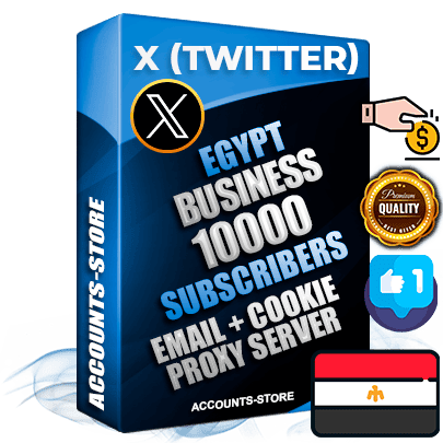 Professional Egyptian PREMIUM X (Twitter) accounts of manual registration and farming for the FINANCE & BUSINESS niche with high trust history photos and tweets — fully themed and optimized for FINANCE & BUSINESS advertising and promotion — 10000 niche-related live active followers 2009–2014 registration year Verified Email (Included) + Cookie JSON for secure import and login to the account + User Agent + High-quality filling (Photo Header Posts). Fully ready for targeted campaigns and ad launches from any country. Perfectly hold ads without bans. Ideal for any earning schemes affiliate promotions and marketing projects. Quality unlimited IPv4 proxy server included. Professional Egyptian PREMIUM X (Twitter) accounts of manual registration and farming for the FINANCE & BUSINESS niche with high trust history photos and tweets — fully themed and optimized for FINANCE & BUSINESS advertising and promotion — 10000 niche-related live active followers 2009–2014 registration year Verified Email (Included) + Cookie JSON for secure import and login to the account + User Agent + High-quality filling (Photo Header Posts). Fully ready for targeted campaigns and ad launches from any country. Perfectly hold ads without bans. Ideal for any earning schemes affiliate promotions and marketing projects. Quality unlimited IPv4 proxy server included.
