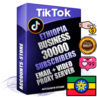 Professional Ethiopian PREMIUM TikTok accounts of manual registration and farming for the FINANCE & BUSINESS niche with high trust history profile photos and videos — fully themed and optimized for FINANCE & BUSINESS advertising and promotion — 30000 niche-related live active subscribers 2018–2022 registration years Verified Email (included) + Cookie JSON for secure import and login to the account + User Agent + high-quality content filling (profile photo banner and videos). Fully ready for targeted campaigns and ad launches from any country. Perfectly holds ads without bans. Ideal for any earning schemes affiliate promotions and marketing projects. Quality unlimited IPv4 proxy server included.