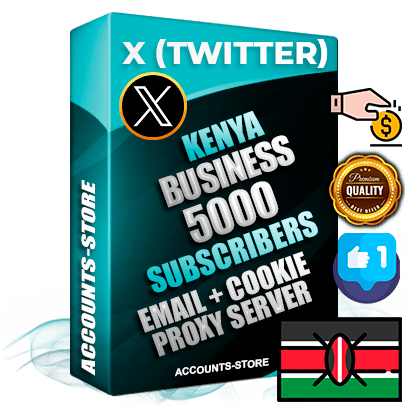 Professional Kenyan PREMIUM X (Twitter) accounts of manual registration and farming for the FINANCE & BUSINESS niche with high trust history photos and tweets — fully themed and optimized for FINANCE & BUSINESS advertising and promotion — 5000 niche-related live active followers 2009–2014 registration year Verified Email (Included) + Cookie JSON for secure import and login to the account + User Agent + High-quality filling (Photo Header Posts). Fully ready for targeted campaigns and ad launches from any country. Perfectly hold ads without bans. Ideal for any earning schemes affiliate promotions and marketing projects. Quality unlimited IPv4 proxy server included.