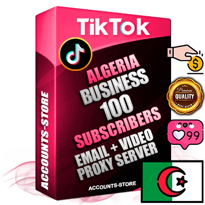 Professional Algerian PREMIUM TikTok accounts of manual registration and farming for the FINANCE & BUSINESS niche with high trust history profile photos and videos — fully themed and optimized for FINANCE & BUSINESS advertising and promotion — 100 niche-related live active subscribers 2018–2022 registration years Verified Email (included) + Cookie JSON for secure import and login to the account + User Agent + high-quality content filling (profile photo banner and videos). Fully ready for targeted campaigns and ad launches from any country. Perfectly holds ads without bans. Ideal for any earning schemes affiliate promotions and marketing projects. Quality unlimited IPv4 proxy server included.