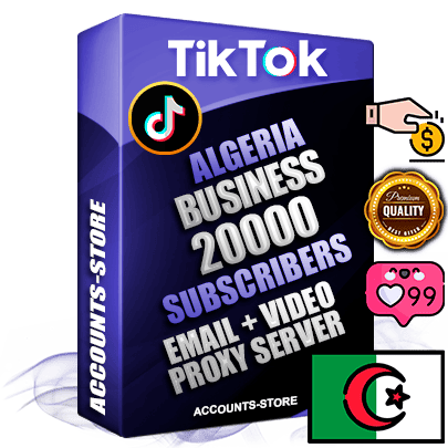 Professional Algerian PREMIUM TikTok accounts of manual registration and farming for the FINANCE & BUSINESS niche with high trust history profile photos and videos — fully themed and optimized for FINANCE & BUSINESS advertising and promotion — 20000 niche-related live active subscribers 2018–2022 registration years Verified Email (included) + Cookie JSON for secure import and login to the account + User Agent + high-quality content filling (profile photo banner and videos). Fully ready for targeted campaigns and ad launches from any country. Perfectly holds ads without bans. Ideal for any earning schemes affiliate promotions and marketing projects. Quality unlimited IPv4 proxy server included. Professional Algerian PREMIUM TikTok accounts of manual registration and farming for the FINANCE & BUSINESS niche with high trust history profile photos and videos — fully themed and optimized for FINANCE & BUSINESS advertising and promotion — 20000 niche-related live active subscribers 2018–2022 registration years Verified Email (included) + Cookie JSON for secure import and login to the account + User Agent + high-quality content filling (profile photo banner and videos). Fully ready for targeted campaigns and ad launches from any country. Perfectly holds ads without bans. Ideal for any earning schemes affiliate promotions and marketing projects. Quality unlimited IPv4 proxy server included.