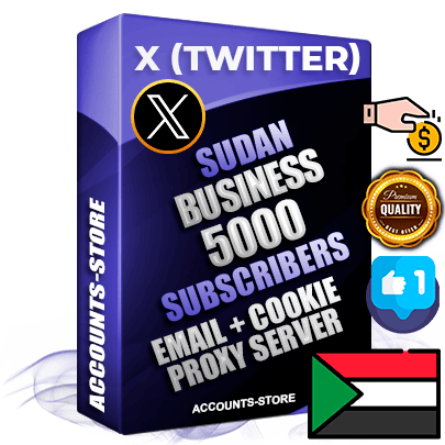Professional Sudanese PREMIUM X (Twitter) accounts of manual registration and farming for the FINANCE & BUSINESS niche with high trust history photos and tweets — fully themed and optimized for FINANCE & BUSINESS advertising and promotion — 5000 niche-related live active followers 2009–2014 registration year Verified Email (Included) + Cookie JSON for secure import and login to the account + User Agent + High-quality filling (Photo Header Posts). Fully ready for targeted campaigns and ad launches from any country. Perfectly hold ads without bans. Ideal for any earning schemes affiliate promotions and marketing projects. Quality unlimited IPv4 proxy server included. Professional Sudanese PREMIUM X (Twitter) accounts of manual registration and farming for the FINANCE & BUSINESS niche with high trust history photos and tweets — fully themed and optimized for FINANCE & BUSINESS advertising and promotion — 5000 niche-related live active followers 2009–2014 registration year Verified Email (Included) + Cookie JSON for secure import and login to the account + User Agent + High-quality filling (Photo Header Posts). Fully ready for targeted campaigns and ad launches from any country. Perfectly hold ads without bans. Ideal for any earning schemes affiliate promotions and marketing projects. Quality unlimited IPv4 proxy server included.