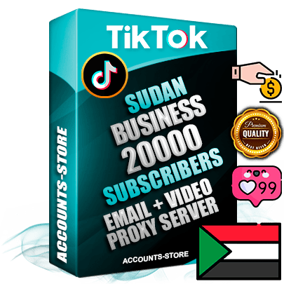 Professional Sudanese PREMIUM TikTok accounts of manual registration and farming for the FINANCE & BUSINESS niche with high trust history profile photos and videos — fully themed and optimized for FINANCE & BUSINESS advertising and promotion — 20000 niche-related live active subscribers 2018–2022 registration years Verified Email (included) + Cookie JSON for secure import and login to the account + User Agent + high-quality content filling (profile photo banner and videos). Fully ready for targeted campaigns and ad launches from any country. Perfectly holds ads without bans. Ideal for any earning schemes affiliate promotions and marketing projects. Quality unlimited IPv4 proxy server included.