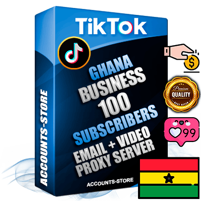 Professional Ghanaian PREMIUM TikTok accounts of manual registration and farming for the FINANCE & BUSINESS niche with high trust history profile photos and videos — fully themed and optimized for FINANCE & BUSINESS advertising and promotion — 100 niche-related live active subscribers 2018–2022 registration years Verified Email (included) + Cookie JSON for secure import and login to the account + User Agent + high-quality content filling (profile photo banner and videos). Fully ready for targeted campaigns and ad launches from any country. Perfectly holds ads without bans. Ideal for any earning schemes affiliate promotions and marketing projects. Quality unlimited IPv4 proxy server included.