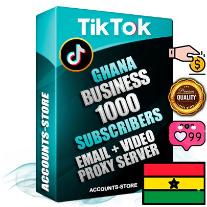 Professional Ghanaian PREMIUM TikTok accounts of manual registration and farming for the FINANCE & BUSINESS niche with high trust history profile photos and videos — fully themed and optimized for FINANCE & BUSINESS advertising and promotion — 1000 niche-related live active subscribers 2018–2022 registration years Verified Email (included) + Cookie JSON for secure import and login to the account + User Agent + high-quality content filling (profile photo banner and videos). Fully ready for targeted campaigns and ad launches from any country. Perfectly holds ads without bans. Ideal for any earning schemes affiliate promotions and marketing projects. Quality unlimited IPv4 proxy server included.