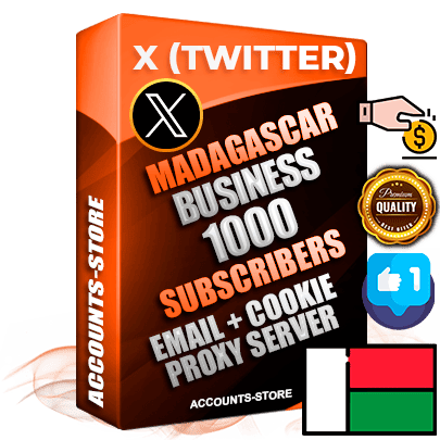 Professional Madagascar PREMIUM X (Twitter) accounts of manual registration and farming for the FINANCE & BUSINESS niche with high trust history photos and tweets — fully themed and optimized for FINANCE & BUSINESS advertising and promotion — 1000 niche-related live active followers 2009–2014 registration year Verified Email (Included) + Cookie JSON for secure import and login to the account + User Agent + High-quality filling (Photo Header Posts). Fully ready for targeted campaigns and ad launches from any country. Perfectly hold ads without bans. Ideal for any earning schemes affiliate promotions and marketing projects. Quality unlimited IPv4 proxy server included. Professional Madagascar PREMIUM X (Twitter) accounts of manual registration and farming for the FINANCE & BUSINESS niche with high trust history photos and tweets — fully themed and optimized for FINANCE & BUSINESS advertising and promotion — 1000 niche-related live active followers 2009–2014 registration year Verified Email (Included) + Cookie JSON for secure import and login to the account + User Agent + High-quality filling (Photo Header Posts). Fully ready for targeted campaigns and ad launches from any country. Perfectly hold ads without bans. Ideal for any earning schemes affiliate promotions and marketing projects. Quality unlimited IPv4 proxy server included.