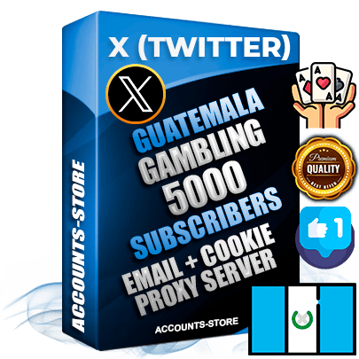 Professional Guatemalan PREMIUM X (Twitter) accounts of manual registration and farming for the GAMBLING niche with high trust history photos and tweets — fully themed and optimized for GAMBLING advertising and promotion — 5000 niche-related live active followers 2009–2014 registration year Verified Email (Included) + Cookie JSON for secure import and login to the account + User Agent + High-quality filling (Photo Header Posts). Fully ready for targeted campaigns and ad launches from any country. Perfectly hold ads without bans. Ideal for any earning schemes affiliate promotions and marketing projects. Quality unlimited IPv4 proxy server included. Professional Guatemalan PREMIUM X (Twitter) accounts of manual registration and farming for the GAMBLING niche with high trust history photos and tweets — fully themed and optimized for GAMBLING advertising and promotion — 5000 niche-related live active followers 2009–2014 registration year Verified Email (Included) + Cookie JSON for secure import and login to the account + User Agent + High-quality filling (Photo Header Posts). Fully ready for targeted campaigns and ad launches from any country. Perfectly hold ads without bans. Ideal for any earning schemes affiliate promotions and marketing projects. Quality unlimited IPv4 proxy server included.
